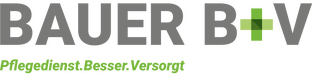 BAUER_B+V Pflegedienst Logo